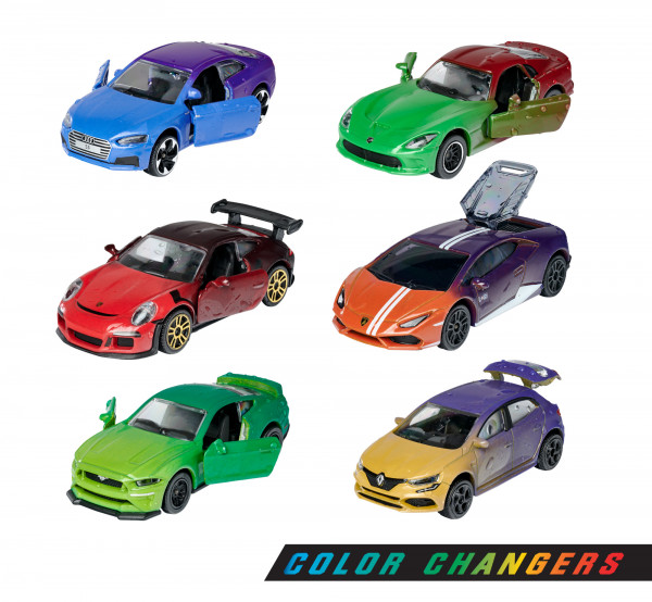 Majorette Color Changers Bilar